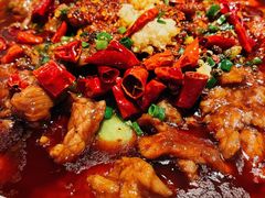 水煮牛肉-小河盐帮·私家菜·烤鸭(三元桥·霄云路店)