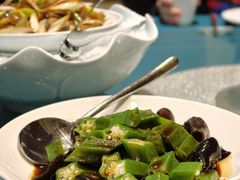 捞汁秋葵木耳-海派美食•海鲜青岛菜(时代店)