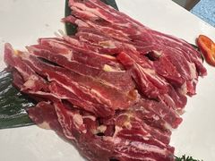 精品雪花牛肋条-老熟人烤肉城(马家堡店)