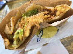-小红车炸蛋葱油饼