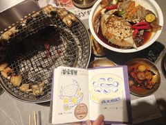 -草家酱蟹炭火烤肉店(珲春南路一店)