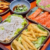 开心婆婆👉现点现炒让人上头的螺狮粉火锅，学生党闭眼可冲‼️