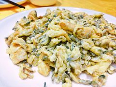 槐花炒蛋-善银私房菜馆(金舟花园小区店)