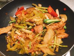 凤城酸菜炒大肠-大榕树下顺德菜(融创茂店)