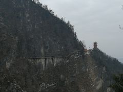 悬空栈桥-塔云山