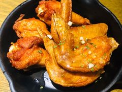 蜜汁辣鸡翅-机器人火炉披萨