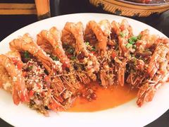 椒盐油爆虾-湘鲜海 餐厅