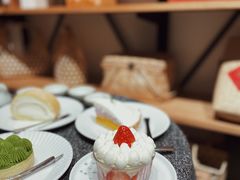 法式草莓奶油蛋糕-猫里有甜