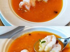 卡布奇诺龙虾汤配青柠及龙虾肉-宁海安岚·南溪阁全日餐厅