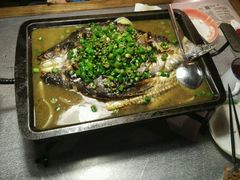 -探鱼·鲜青椒爽麻烤鱼(广州花都来又来店)
