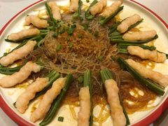 鲜虾酿秋葵-北平盛世·新京菜·北京烤鸭(劲松·双井店)