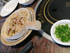 章鱼马蹄肉饼煲仔饭-七寸飝大饭店(马场店)