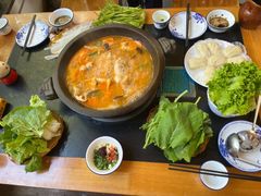 -双廊杨记石锅鱼石锅牛肉