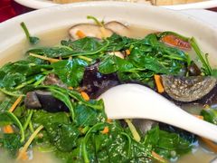 上汤枸杞-太白餐厅•三十年老字号•坚持做现菜(体育东横街店)