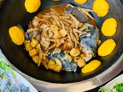 -土灶台东北大块肉烧烤(风景城邦店)