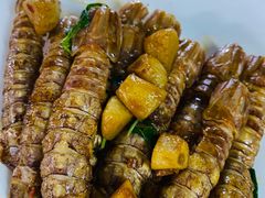 蒜香虾菇-宜兴隆家宴·私房菜(泰安华庭店)