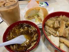 猪扒包-旺角宝港式茶餐厅(寮步店)
