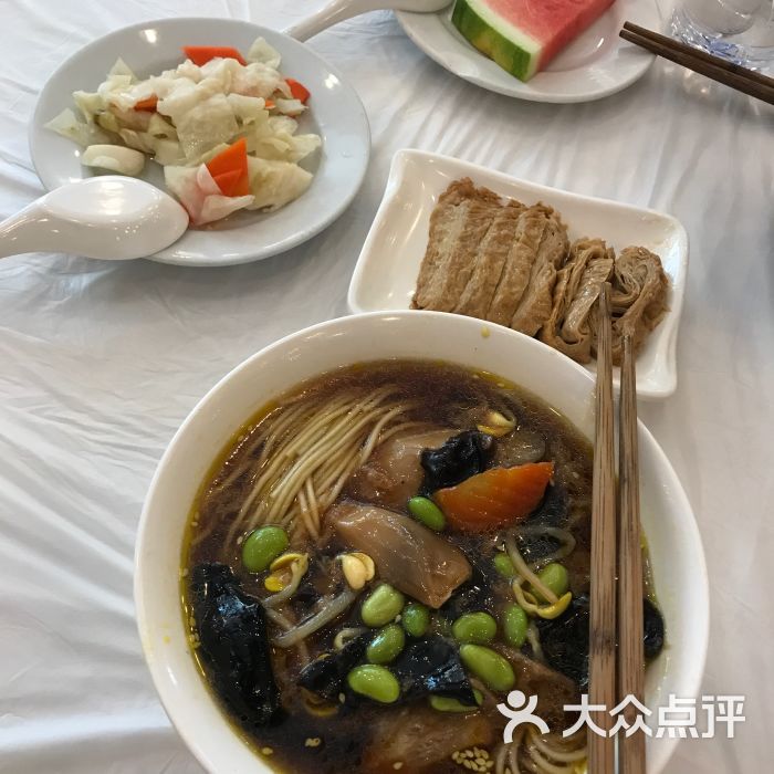 灵山蔬食馆-素斋面图片-无锡美食-大众点评网