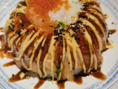 三文鱼流心熔岩饭-梦山水日本烧肉(五四广场店)