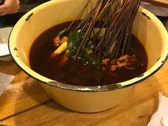 -拈签一笑黄牛肉辣卤串串