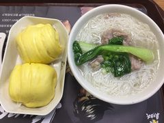 瘦肉米粉+鸡蛋馒头套餐-真功夫(北京西站店)