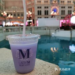 Lady M New York 澳门威尼斯人购物中心店 的冻蝶豆花乳酸梳打好不好吃 用户评价口味怎么样 澳门美食冻蝶豆花乳酸梳打实拍图片 大众点评