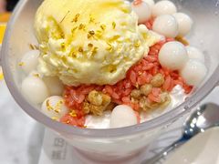 桂花酒酿小圆子优酪雪-满记甜品(湖滨店)