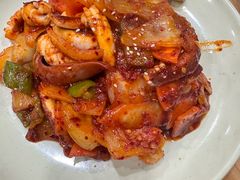 辣炒鱿鱼-贤花饭店(城阳店)