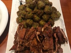 炸五香肉-辣子鸡背(九龙山店)