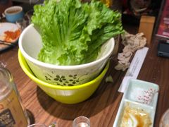 -明洞阿姨·韩式酱蟹烤肉·创意料理(三元桥店)