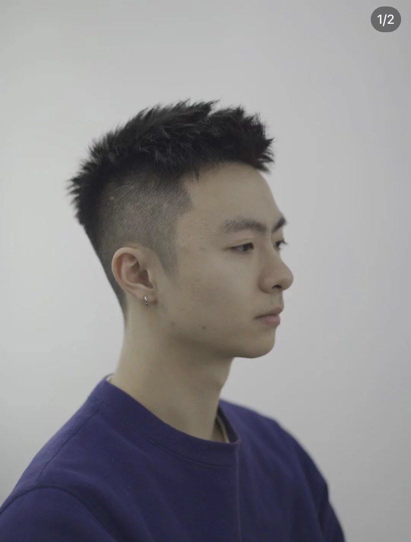 菠萝男士的剪发技术真是让人眼前一亮,每次