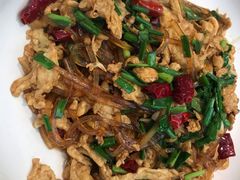 韭香素炒-撒拉花儿·新疆菜·清真(太阳宫店)