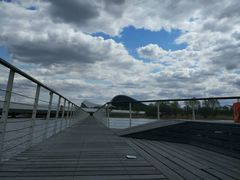 公园栈道-哈尔滨大剧院