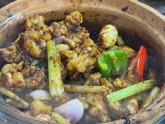 啫啫好味牛蛙-天宝食坊·啫啫煲大排档(西华路店)