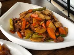 小酸萝卜炒牛肉-福记烧味茶餐厅(豪森丽都店)