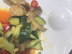 -东来菜馆•手抓海鲜家常菜•海鲜锅贴(鸽子窝店)