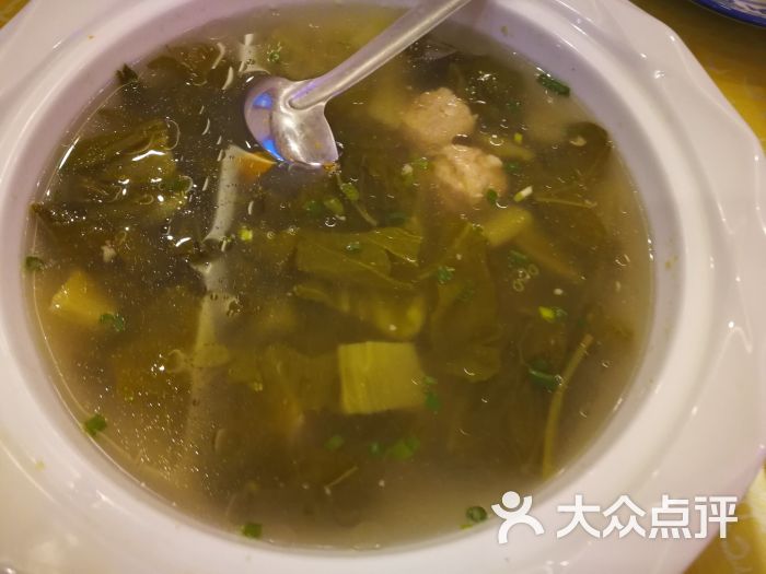 酸菜肉丸汤