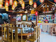 -东来菜馆•手抓海鲜家常菜•海鲜锅贴(鸽子窝店)