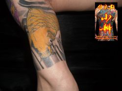 -小辫刺青洗纹身