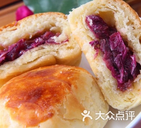 吉庆鲜花饼图片 - 第1张