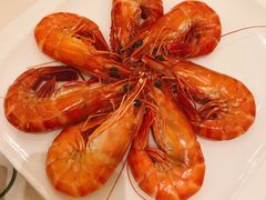 白灼大九节虾-沙龙酒家