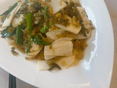 雪菜炒笋片-华盛丰温州大排档(东三环南路店)