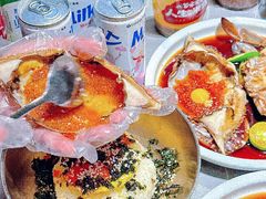 -草家酱蟹炭火烤肉店(珲春南路一店)