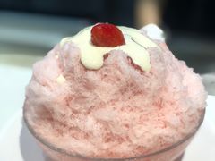 雪山草莓冰-乐果甜心·潮汕冰室(南澳后宅分店)