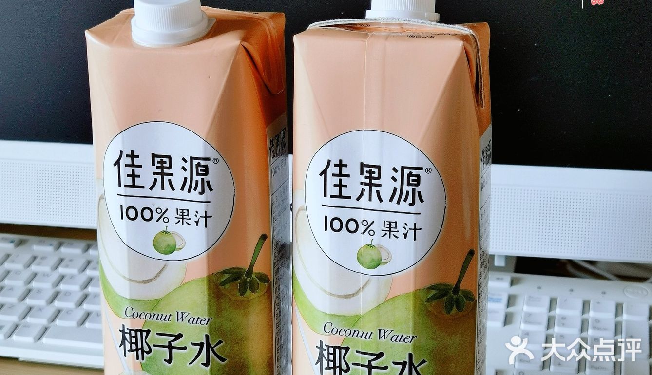 饮品 | 佳果源椰子水出品的椰椰冰美式！