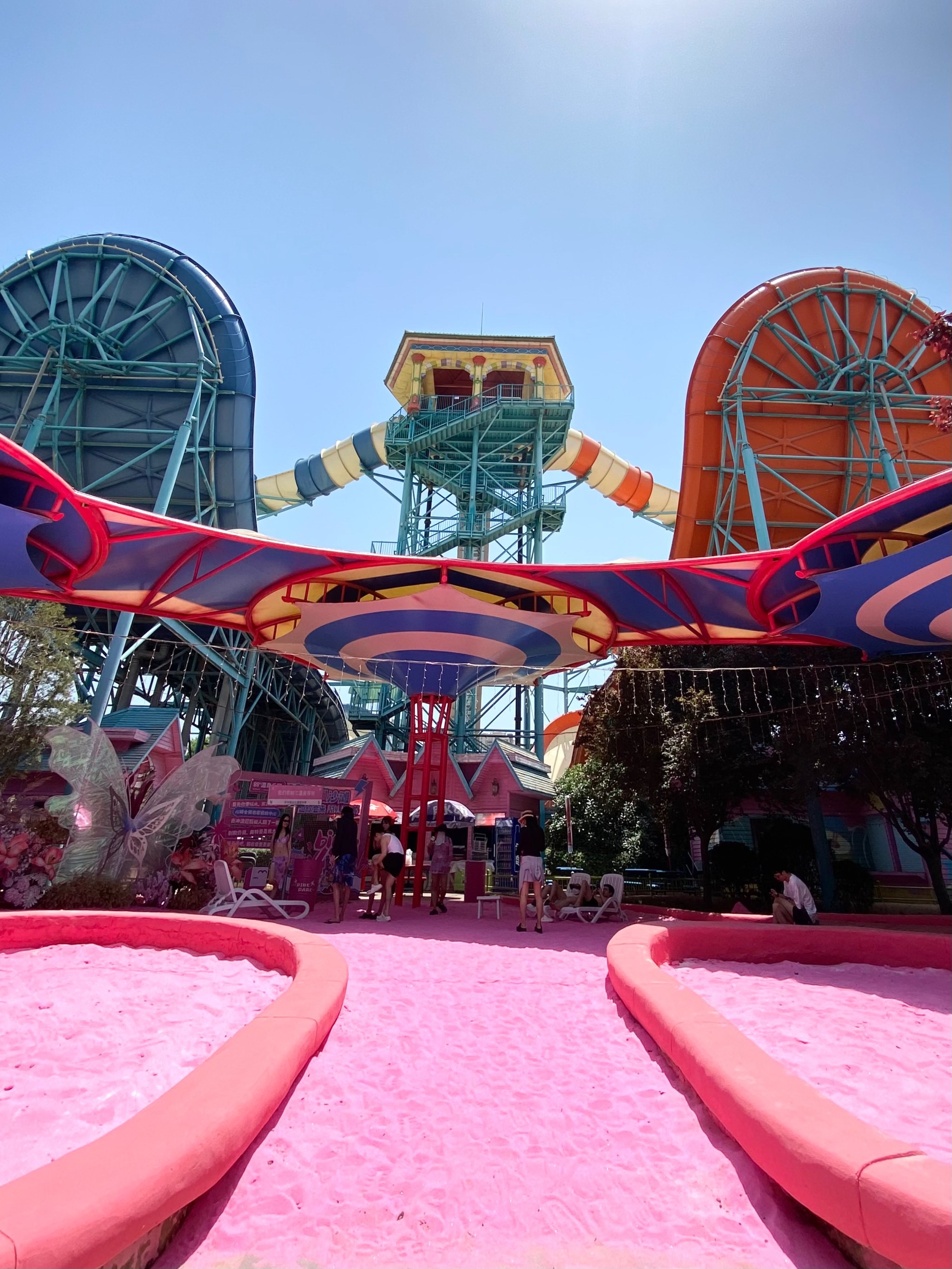 西安的粉色沙滩被我找到啦!