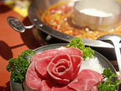 特别的牛舌花-谭鸭血老火锅(龙湖宝山天街店)