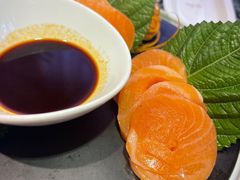 野菜三文鱼卷-慢丽江·云南野生菌土鸡锅(付家庄店)