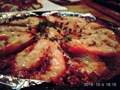 蒜蓉铁板烤虾-热度餐厅(老佛爷店)