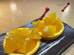 橙子拼盘-富山日式料理(宽厚里店)